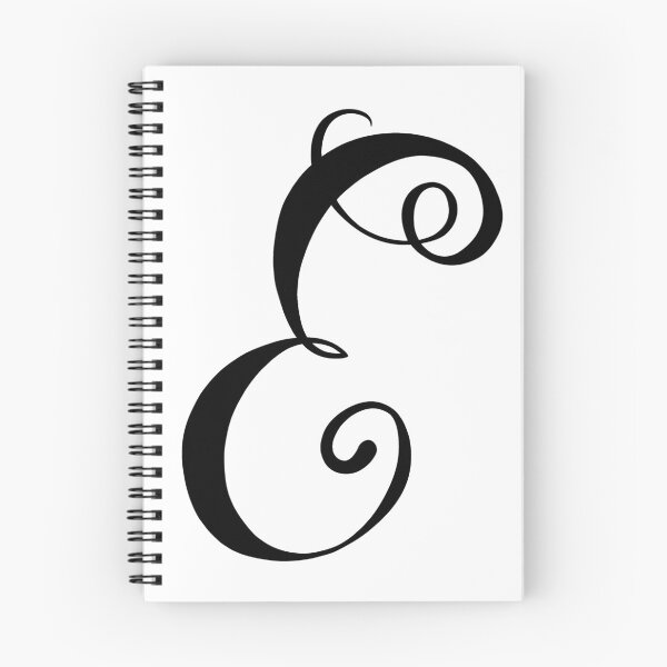 Artikelvorschau, Kalligraphie Brief Initiale E. entworfen und verkauft von ByJezie.