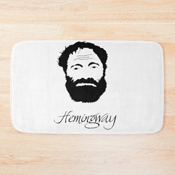 Item preview, Ernest Hemingway designed and sold by The Dead  Writers Circle.