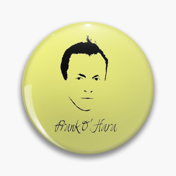 Item preview,  Frank O'Hara Poet designed and sold by The Dead  Writers Circle.