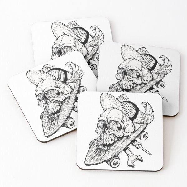 Aperçu de l'œuvre Dead Skull Skateboarding créée et vendue par gsqui.