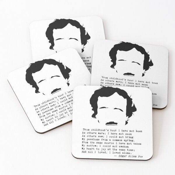 Item preview, Edgar Allan Poe Quote designed and sold by The Dead  Writers Circle.