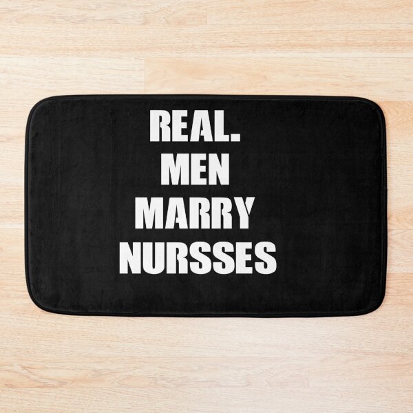 Item preview, Real Men Marry Nurses Shirt - Gift For Nurses Husbands - Holiday Nurse Gift designed and sold by Noui Barka.