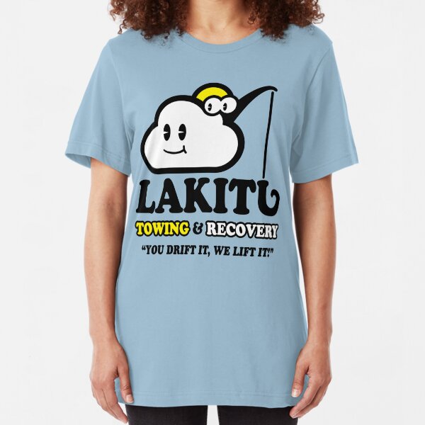 LAKITU TOWING Slim Fit T-Shirt