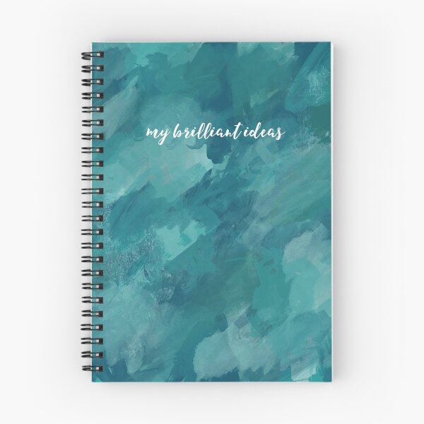 Item preview, My Brilliant Ideas Watercolour Notebook designed and sold by rubywrendesigns.