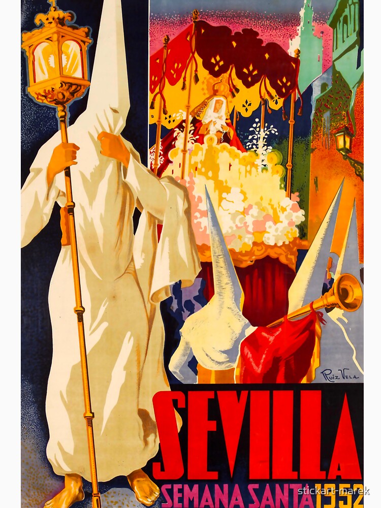 Discover Camiseta Semana Santa Pascua Sevilla 1952 Jesús para Hombre Mujer