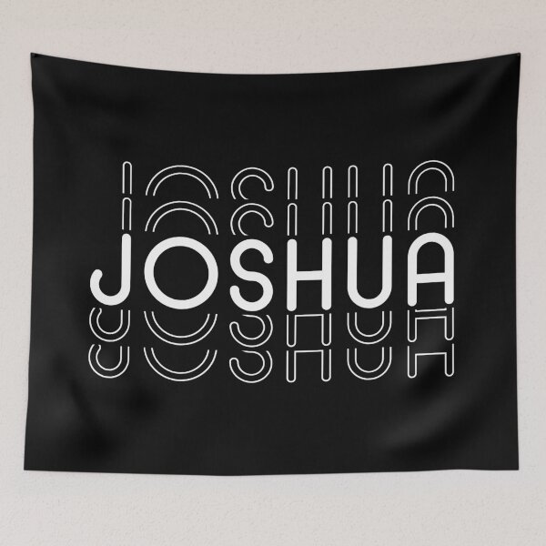 Item preview, Name Joshua in Black and White Style designed and sold by Time-is-Money.