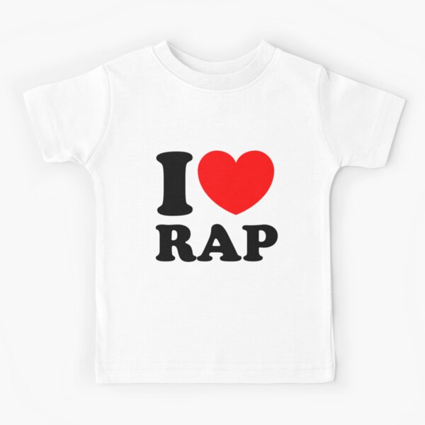 I Love Corazón Rap Kids Camiseta