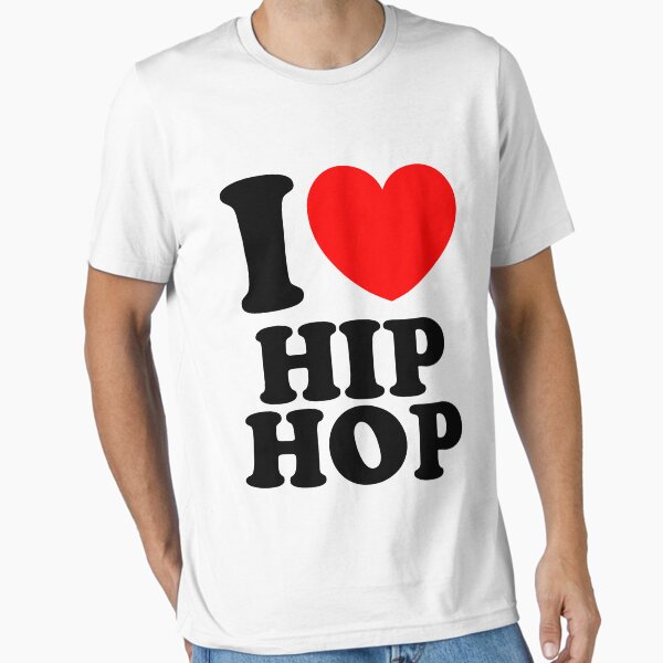 Aperçu de l'œuvre "I Heart Hip Hop" créée et vendue par CreativoDesign.