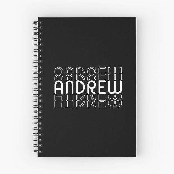Artikelvorschau, Nennen Sie Andrew im Schwarz-Weiß-Stil entworfen und verkauft von Time-is-Money.