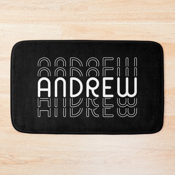 Item preview, Name Andrew in Black and White Style designed and sold by Time-is-Money.