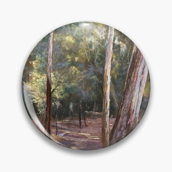 Artikelvorschau, 'Murray River Track' - Pastell 75 cm x 55 cm entworfen und verkauft von Lynda Robinson.