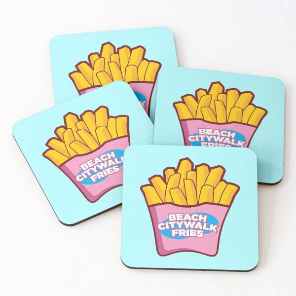 Item preview, BEACH CITYWALK FRIES designed and sold by oldskooldesign.