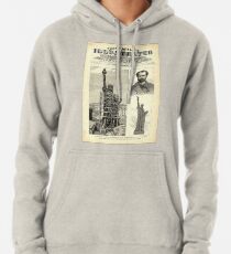 Sudadera con capucha Statue of Liberty Construction Illustration