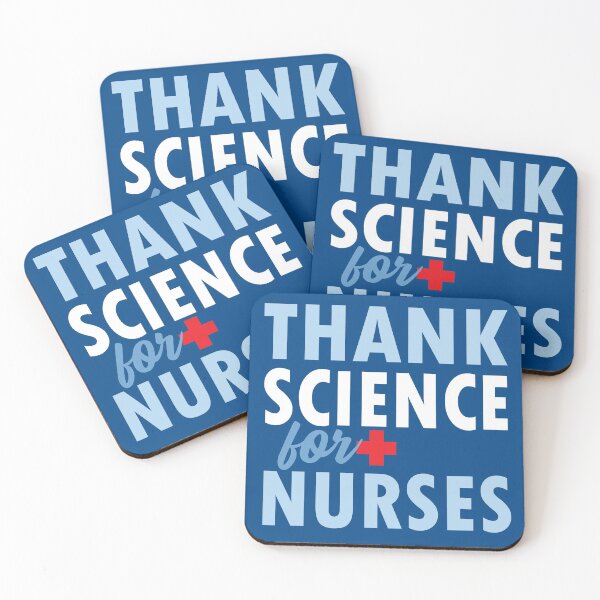 Item preview, THANK SCIENCE FOR NURSES designed and sold by jitterfly.