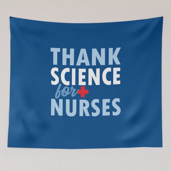 Item preview, THANK SCIENCE FOR NURSES designed and sold by jitterfly.