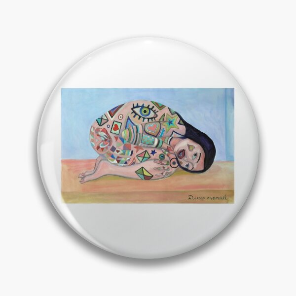 Item preview, tattooed girl designed and sold by Diego Manuel Rodriguez.