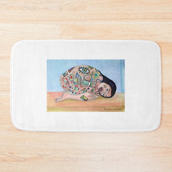 Item preview, tattooed girl designed and sold by Diego Manuel Rodriguez.