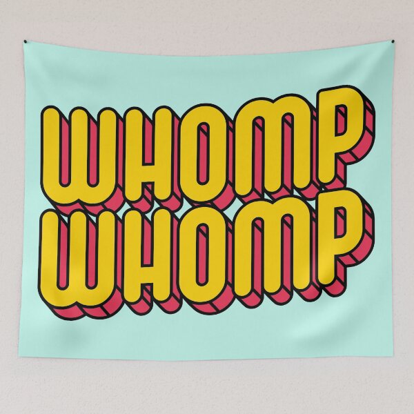 Aperçu de l'œuvre WHOMP WHOMP créée et vendue par oldskooldesign.