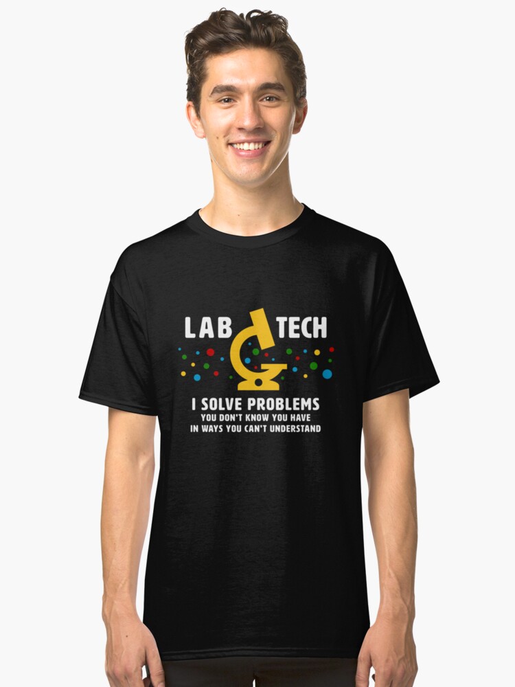 funny lab tech t shirts