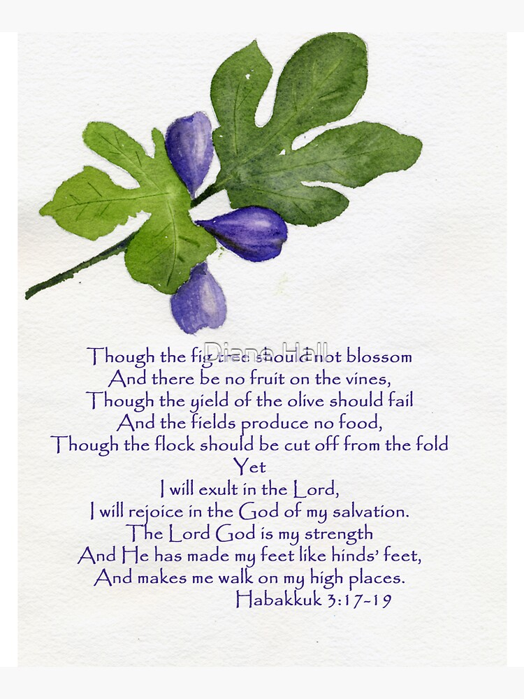 Habakkuk 3:17-19 {Tote Bag} Habakkuk 3:17-19 {Tote Bag}