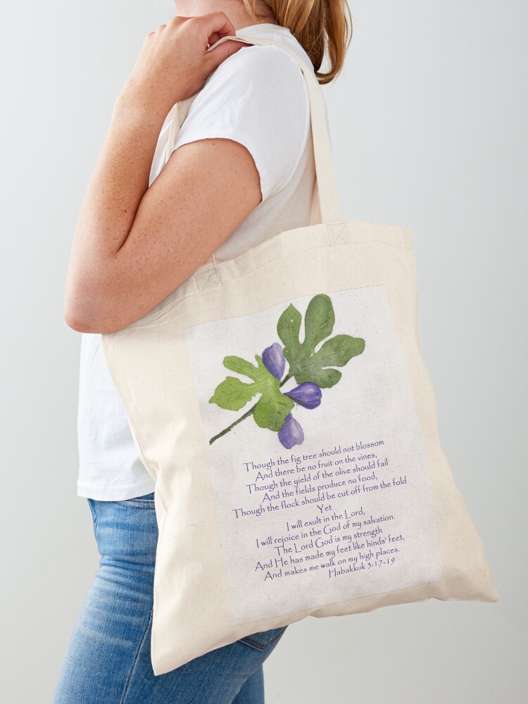 Habakkuk 3:17-19 {Tote Bag} Habakkuk 3:17-19 {Tote Bag}
