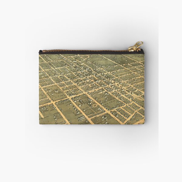 Item preview, Vintage Pictorial Map of Lexington Kentucky (1871) designed and sold by BravuraMedia.