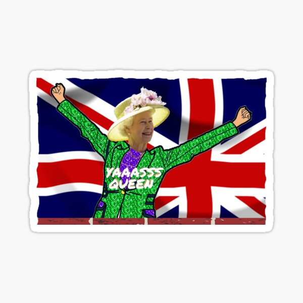 Item preview, Queen Elizabeth II Yas Queen designed and sold by radiogalaxy.