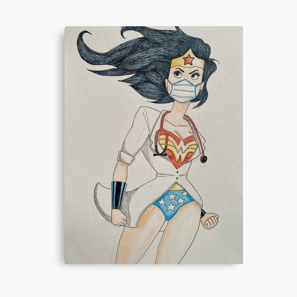 COVID19 Doctor Hero Canvas Print
