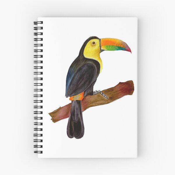 Item preview, Watercolor Tropical Colorful Toco Toucan designed and sold by artichromadsgns.