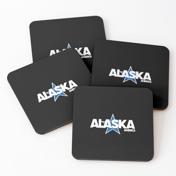 Item preview, Alaska - America including Blue Star Background designed and sold by agsduy.