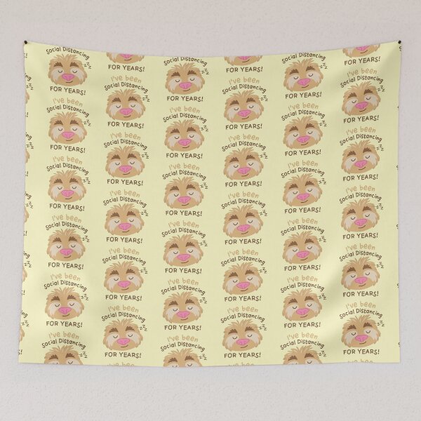 Item preview, I've been Social Distancing for YEARS! designed and sold by jazzydevil.