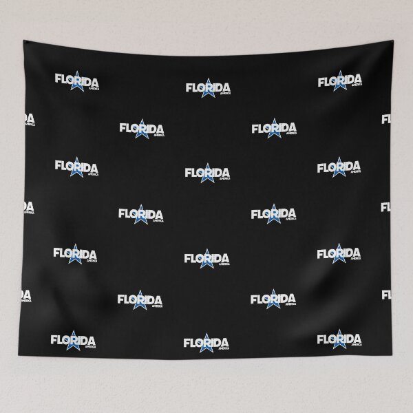 Item preview, Florida - America including Blue Star Background designed and sold by agsduy.