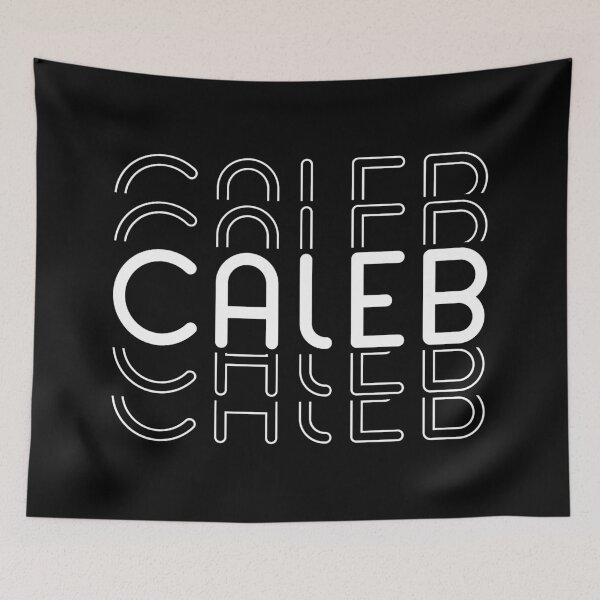 Item preview, Name Caleb in Black and White Style designed and sold by Time-is-Money.