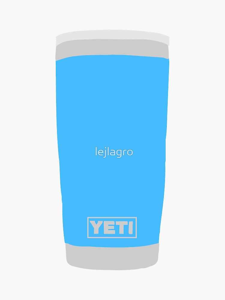 Blue Yeti Tumbler Sticker for Sale by lejlagro