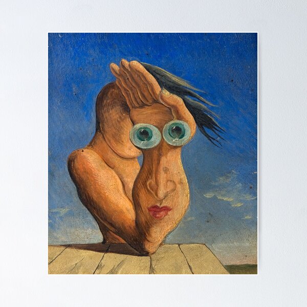 Aperçu de l'œuvre Composition avec portrait (Compoziție cu portret) -Victor Brauner créée et vendue par LexBauer.