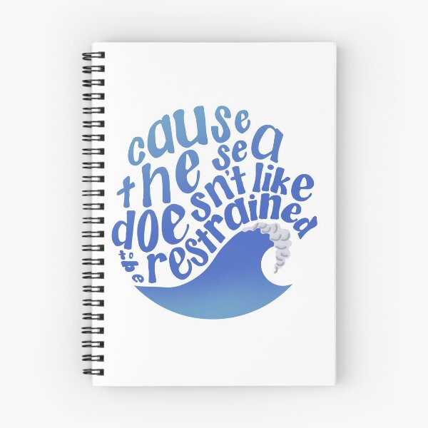 Item preview, Cause the sea doesn't like to be restrained designed and sold by rebeccccca32.