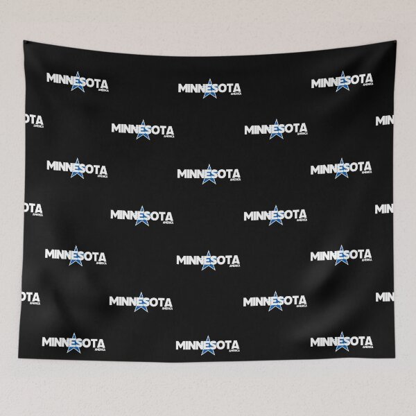 Item preview, Minnesota - America including Blue Star Background designed and sold by agsduy.