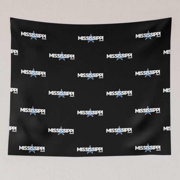 Item preview, Mississippi - America including Blue Star Background designed and sold by agsduy.