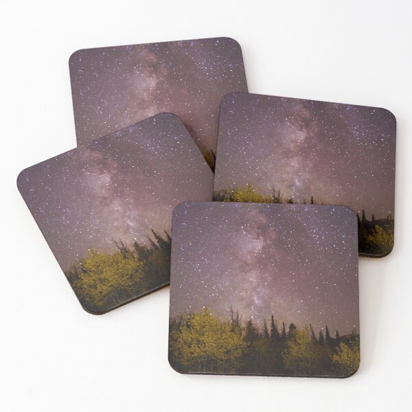 Item preview, Mily Way in Autumn | Snowy Range Mountains designed and sold by voz-captures.