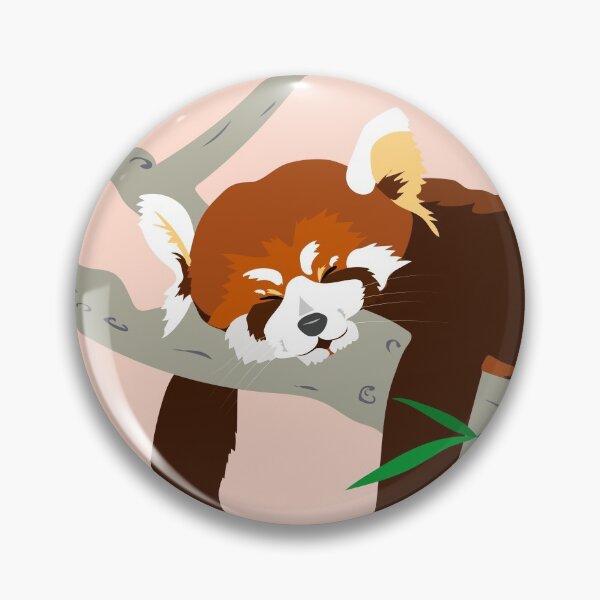 Item preview, Snoozing Red Panda designed and sold by Louise Harding.