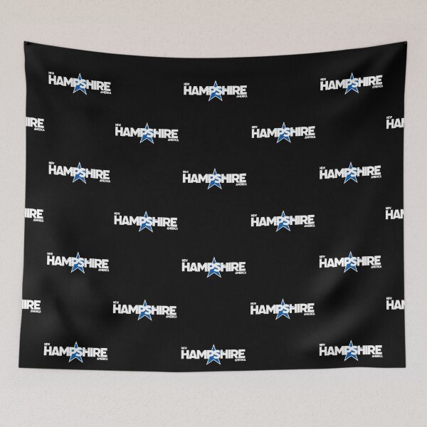 Item preview, New Hampshire - America including Blue Star Background designed and sold by agsduy.