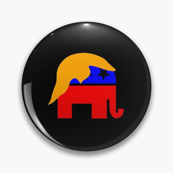 Item preview, Trumplican GOP Republican Elephant Red White and Blue Election Vote Donald Trump President United States of America designed and sold by Draculaura2009.