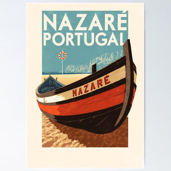 Artikel-Vorschau von Reiseplakate - Nazare, designt und verkauft von ruiricardo.