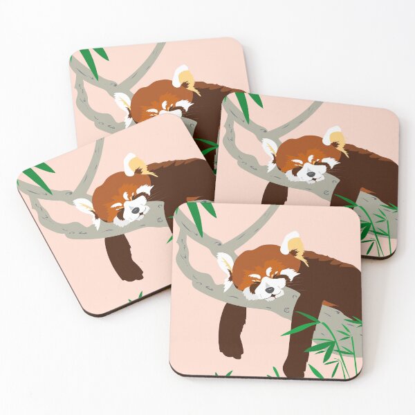 Item preview, Snoozing Red Panda designed and sold by Louise Harding.