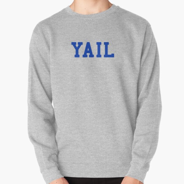YAIL (blue letters) Pullover Sweatshirt