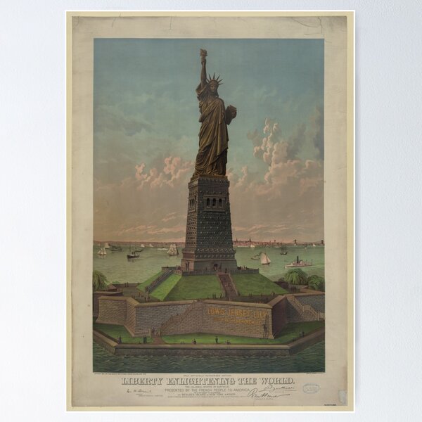 Item preview, Statue of Liberty Artwork designed and sold by BravuraMedia.