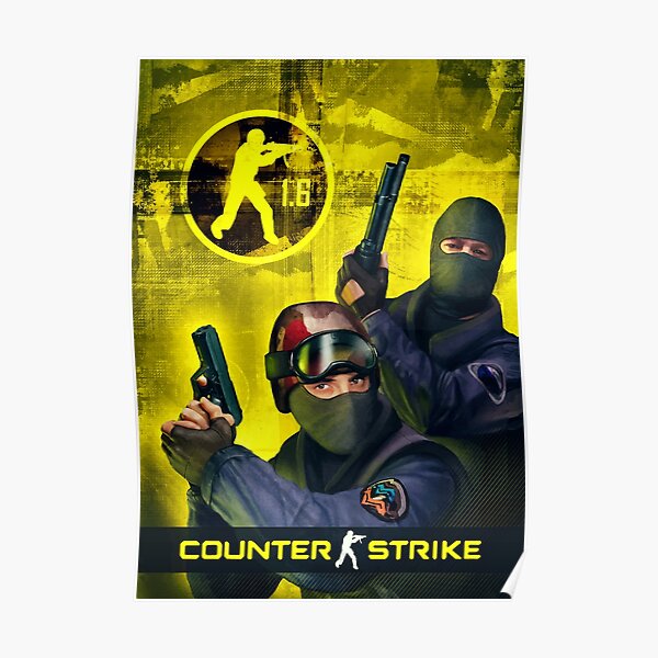 Comenzar neutral insertar Póster «Counter Strike 1.6 Arte de la portada» de SyanArt | Redbubble