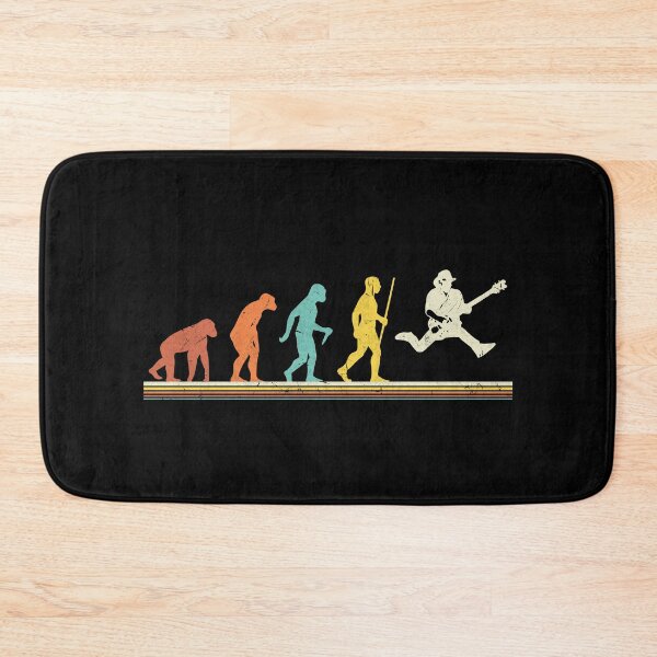 Item preview, Guitar Retro Vintage Evolution Of Man Guitarist Gift designed and sold by MerchK1ng.