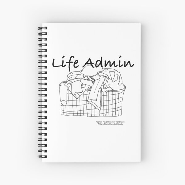 Life Admin Spiral Notebook