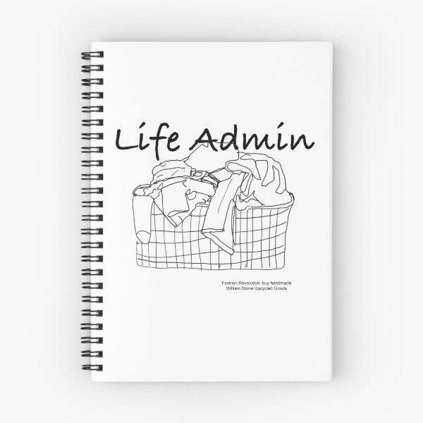 Item preview, Life Admin designed and sold by Jeffrey Louis Salkilld.